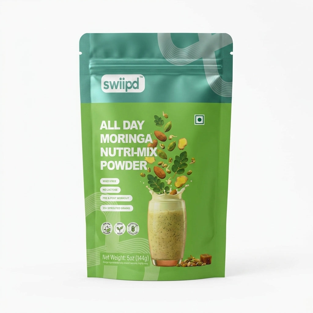 SWIIPD All Day Moringa Nutri-Mix health drink powder 144g