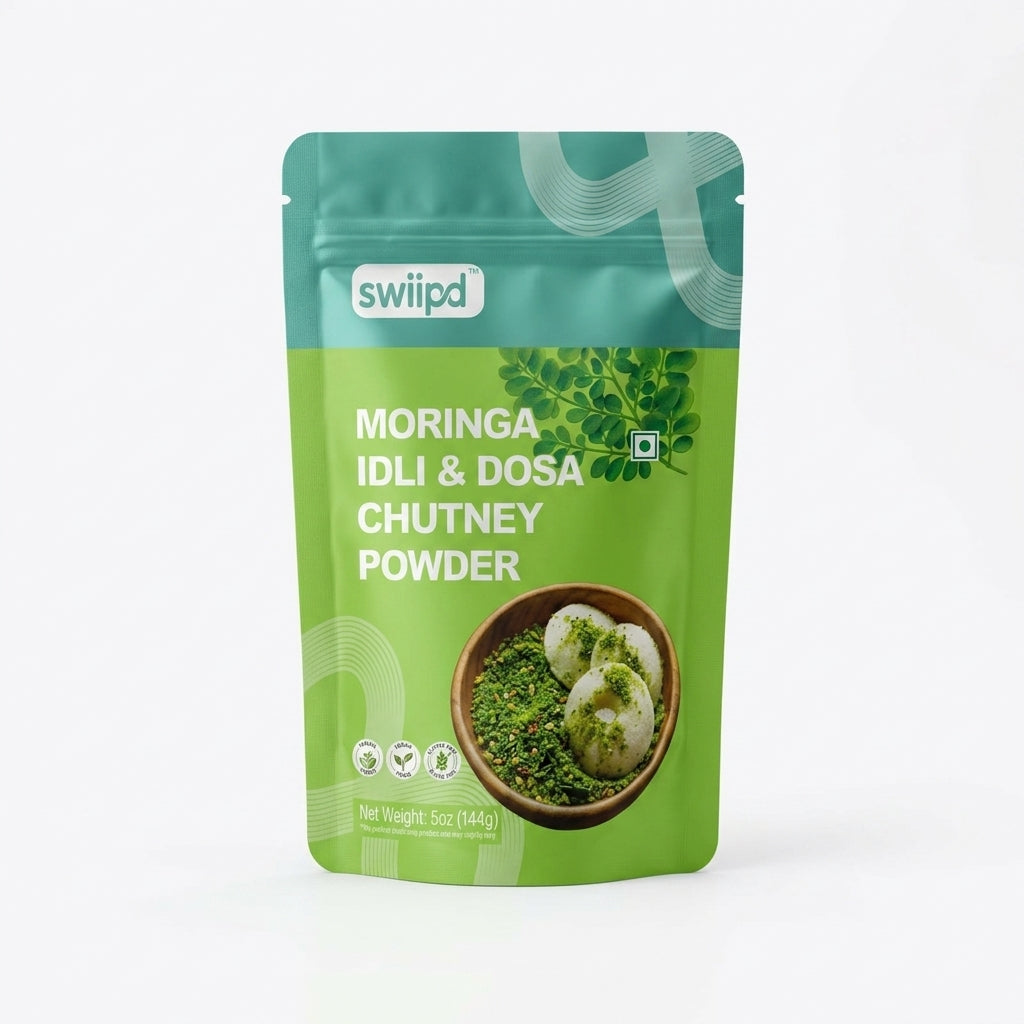 SWIIPD Moringa Idli Podi chutney powder 144g pouch