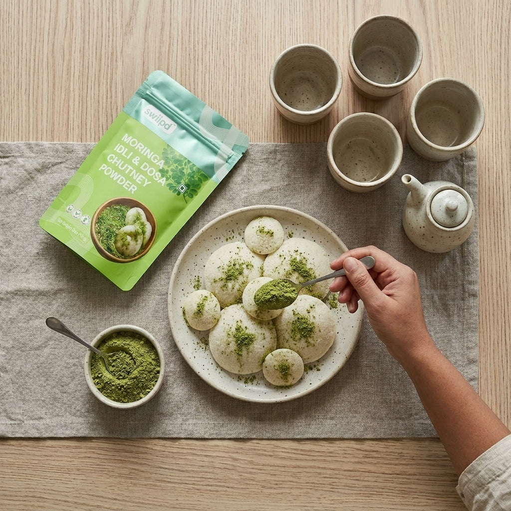 SWIIPD murungai keerai idli dosa podi – South Indian gunpowder